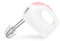 Elektrischer Handmixer Mixer 5 Geschwindigkeiten Mit Turbo-Taste Handküchenmischer Professioneller Mixer Inklusive Rührbesen, Knethaken, Spülmaschinenfest 100 W(Pink)