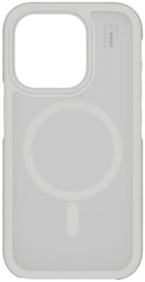 iDeal Of Sweden Bumper phone case with airbag bumper cushions, non-yellowing materials, drop-tested shockproof clear protective cover, compatible with iPhone 15 Pro Max (Cloudy White)