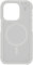 iDeal Of Sweden Bumper phone case with airbag bumper cushions, non-yellowing materials, drop-tested shockproof clear protective cover, compatible with iPhone 15 Pro Max (Cloudy White)