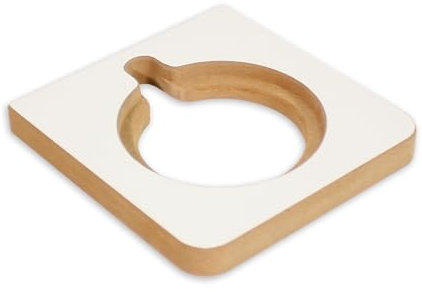 Holzura Aufbewahrung für Toniebox, Regal für Musikbox zum selber bauen und bemalen, Halterung für Ladestation, Musikboxregal selber bauen, DIY Bausatz, Halter für Toniebox (MDF Weiß)