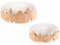 Gruppo Maruccia - Piatti Natalizi in Ceramica con Bordo Alto - Vassoi per dolci e Confezioni Regalo - Set da 2