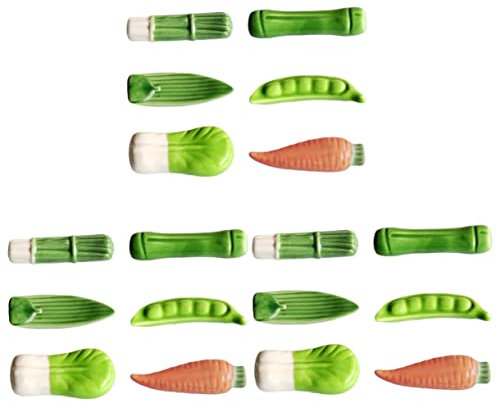 Soporte para Palillos de cerámica, 18 Piezas, Soporte para Palillos de cerámica, decoración de Boda China, decoración de cerámica, Palillos japoneses, Soporte para Palillos de cerámica, Soporte para