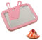 Plancha para Hacer Helados,Fabricante de Rollos de Helado,DIY Instantánea Hielo Cream Maker,Ice Cream Rolls Maker Machine con 2 Espátulas,para Sorbete,Yogurt congelado,Gelato,Rosa,22.5 * 17.5cm
