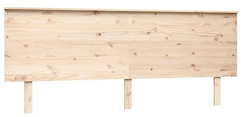 vidaXL Bett-Kopfteil 204x6x82,5 cm Massivholz Kiefer