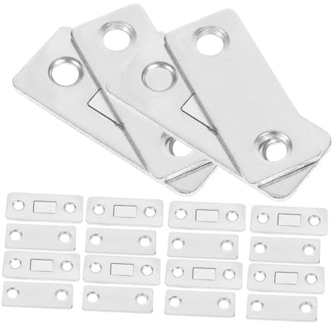 VILLCASE 10sätze Schranktürmagnete Zum Abziehen Und Aufkleben Magnetverschluss Für Schranktüren Und Türen Für Küchenschränke Schränke Und Kleiderschränke