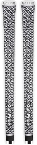 Golf Pride Unisex Adult Z-Grip Cord Golf Club Grip - Black, One Size (Pack of 2)
