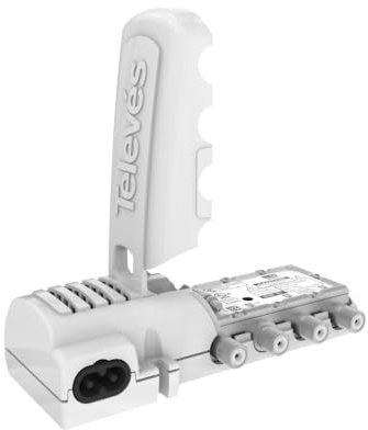Televes Amplificateur de distribution d'antenne TV 3 ports avec filtre LTE