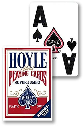 Tavoloverde Kartenspiele Hoyle - Super Jumbo Index red