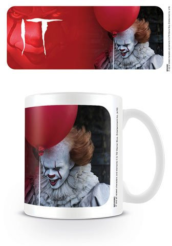 empireposter Stephen King's – ES – Movie – Pennywise Red – Palloncino – Film Cinema Movie – Tazza in ceramica – dimensioni Ø 8,5 cm