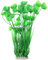 Aquarium Wasserpflanzen künstliche Aquarium Deko Pflanzen Wasserpflanzen lebensechte Kunststoff Pflanzen Gras Ornament Aquariumpflanze Fisch Tank Dekoration(grün)