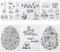 Kesote Stempel Ostern Silikonstempel Stempelset Clear Stamp Hase Basteln Deko DIY