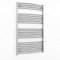 700mm Wide Chrome Heated Towel Rail Radiator Curved and Flat For Bathroom Designer UK (700mm x 1200mm (h) Curved)