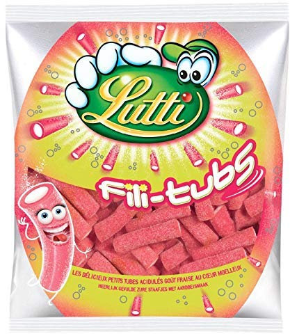 LUTTI - Fili Tubs Fraise 200G - Lot De 4 - livraison offerte
