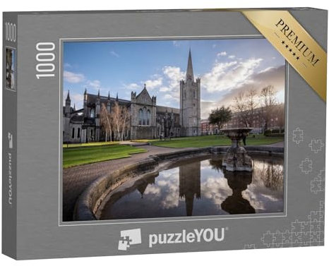 puzzleYOU: Puzzle 1000 Teile „St. Patrick`s Cathedral: Kathedrale und Nationalkirche in Dublin, Irland“ – aus der Puzzle-Kollektion Irland