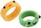 PiniceCore Frosch Küken Knuckle Ring Polymer Clay Harz Ringe Tierschmuck Für Frauen Sommer Modeschmuck Geschenke