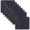 POFET 8 STÜCKE 12 * 12 cm PC-Lüfter Staubfilter Netzstaubfilter Lüfterfilter PC-Kühlerfilter Schwarz Staubdichte Gehäuseabdeckung