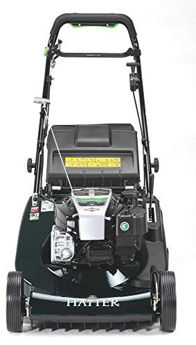 Hayter Harrier 56 Lawnmower Petrol Variable Speed Electric Start Rear Roller 56cm (576B) + Free Hayter Mower Cover