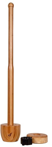 Dangerously Fit Adjustable Mace Bell - Weight Plate Loaded Macebell - Steel Mace Training Exercise Equipment for a Full Body Strength Workout | Home & Gym Fitness