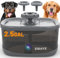 SIBAYS 2.5GAL/9.5L Dog & Cat Water Fountain, 3 Flow Modes, Automatic Dispenser with Large Filter & Smart LED Pump, Quiet