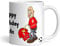 Liverpool Weeing On Manchester Personalised Funny Football Rivalry Mug for Men