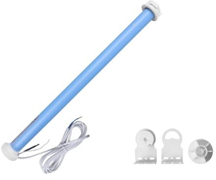 YoumiAi Wifi Motorized Electric Blind Motor Smart Roller Shade for 37mm Tube Alexa Google Voice Automatic AC Tubular Motor Tuya APP Timer (Motor)