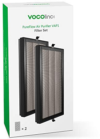 VOCOlinc True HEPA filtro de repuesto HomeKit purificador de aire VAP1 (1 par)