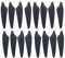 16PCS Propeller passend für HS360S Antenne vier Achsen ferngesteuerte Drohnenblatt Teile