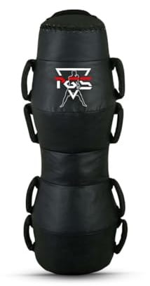 PGS Grappling Dummy mit Griffen, MMA Bodenboxsack, Boden- und Pfundtraining, Werfen, Streben, BJJ MMA Punching Dummy, Starkes Vinyl-Material für Profi-Training, ungefüllt