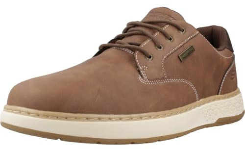 Skechers Zapatillas Deportivas Garlan para Hombre, Marrón sintético, 42 EU