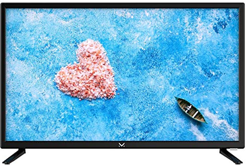 Majestic TVD 224 S2 LED V5 - Televisore LED HD Ready 24, DVB-T/T2 e DVB-S/S2, HEVC MAIN 10, Telecomando, USB, nero [Classe di efficienza energetica E]