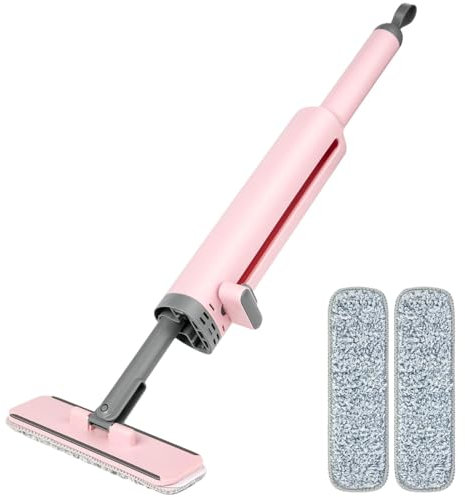 Trapeador Limpiador De Pisos, Trapeador De Esponja 3 En 1 para Gabinete, Trapeador Portátil Autoapretable, Trapeador De Limpieza con Cepillo para Grietas, Herramienta De Limpieza De Esc