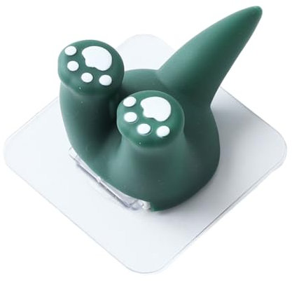 siduytin Easy Installation Door Hanger Versatile Usage Strong Bearing Capacity ABS Cartoon Animal Tail Hook Bathroom Hooks Holder, Dinosaur