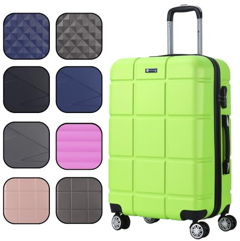 Int'x Koffer Reisekoffer Hartschalenkoffer Rollkoffer Handgepäck XHA160 Größe L