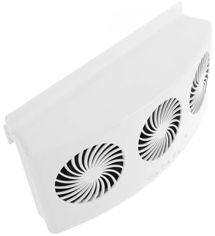 Gatuida Ventilador de Refrigeración para Coche con Energía Solar Ventilación Solar para Coche Reducción de Calor Aire Acondicionado Silencioso para Ventana de Coche
