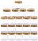 NVGFTG 20 Pièces Pots Cosmétiques en Plastique, 60 ml Pots de Pommade, Pot de Crème à Remplir, Contenants Cosmétiques Vides pour échantillons, Cosmétiques, Nail Art