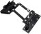 TEHAUX Folding Lift Top Coffee Table Spring Hinge Heavy Duty Lifting Frame for Functional Furniture Retractable Design for Living Room Safe and Convenient Use