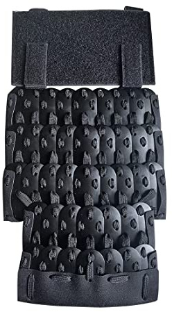 BrightBud Taktische Rüstung, Samurai Tacitcal Armor, Taktischer Schrittpanzer, Kompatibel mit taktischem Gürtel, Gepanzerter Schutz für CS Game & Airsoft Cosplay