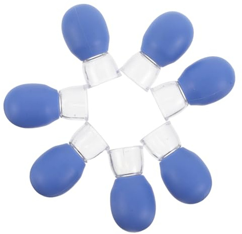 iplusmile 50 Ventouses de Massage en Plastique pour Lifting Visage, 50pcs, Petites Coupelles à Succion pour Beauté à Domicile et Modelage Facial