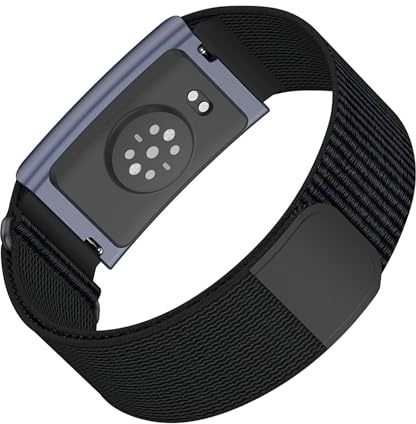 Shurhome Modifizierbares Polyamidband, kompatible Aktivitätstracker, Hervorhebung des belüfteten Stoffes, sichere Passform, verstärkter Reifen, permanentes Art Zyklus Abschlussband