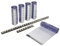 KERBL Streifenvorhang-Set (2x PVC Streifen Maße 30x225 cm, Stärke 3 mm, für Ställe / Paddocks / Hallen, Vorhang transparent, PVT, gegen Zugluft im Stall) 291162