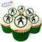 Holly Cupcakes 24 Fabulous Edible Wafer Cake Toppers: The Hulk