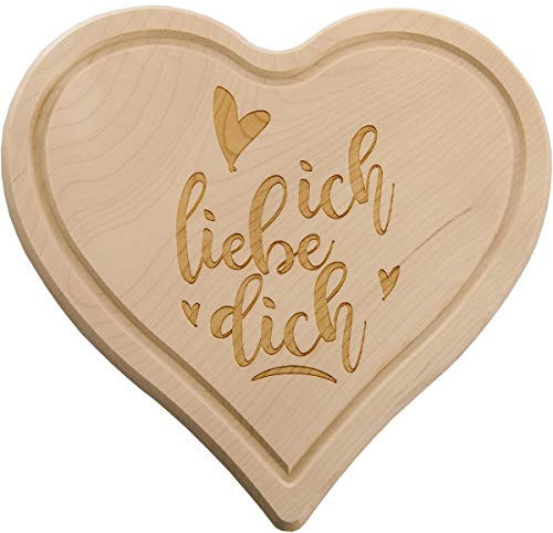 Spruchreif · Frühstücksbrettchen aus Holz · Brotzeitbrett mit Gravur · Geschenk für Paare · Herzbrett · Weihnachtsgeschenkideen · Schneidebrett mit Gravur