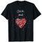 Jeck mit Herz Rot Weiss Karnval Fasching Konfetti Köln Kölle T-Shirt
