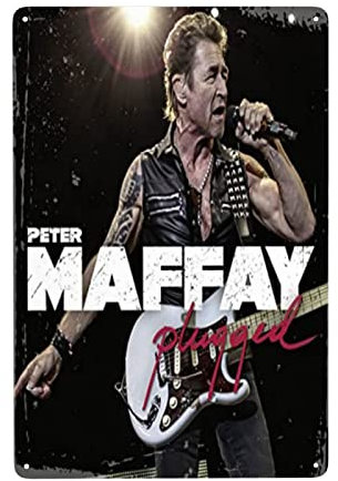 Oudrspo Peter Sign Maffay Metal Tin Sign for Home Bar Cafe Farm Wall Decor Poster Plaque Entryway Decor Gallery Wall Signs Man Cave Signs