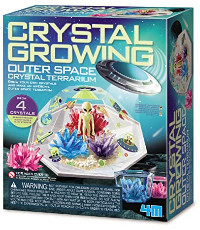 Crystal Growing Outer Space Crystal Terrarium