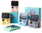 800 In 1 Games Console,Mini Games Console, Handheld Games Console,with 800 Classic Games, 600mAh Rechargeable Battery Support With TV Connection, Two Players, for Game Boy Kids Adults (Grey)