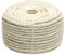 Corda in sisal bianco da 0,6 cm x 120 m, per tiragraffi per gatti, torre di albero, sostituzione e sostituzione, corda di canapa fai da te per gattini, scaffali, mobili, finestre, trespoli, amache,