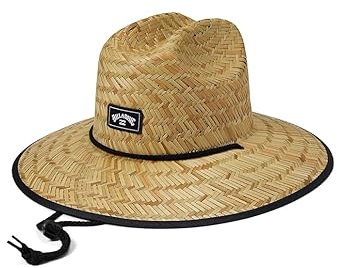 Billabong Chapeau de paille imprimé marées pour femme, pastel, Taille unique