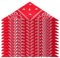 Aomig Bandana Damen Herren,12pcs Nickitücher Kopftuch Halstuch Männer, Unisex Tuch Bindetuch, Headwear Haar Schal Paisley Muster - Taschentuch/Halstuch, Rot (55 x 55 cm)