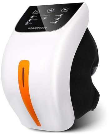 HOMSFOU kniemassage knee relief beheizbare Kniebandagen beheizte Kniestütze mit Massage beheizte Kniestütze Hyperthermie Knieschützer Massagegerät Netz